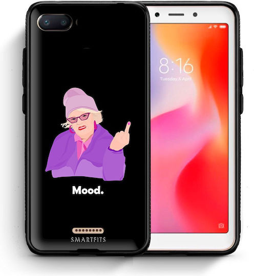 Smartfits Grandma Mood Black Back Cover Negru (Redmi 6a) 6729220128923_39868593176731