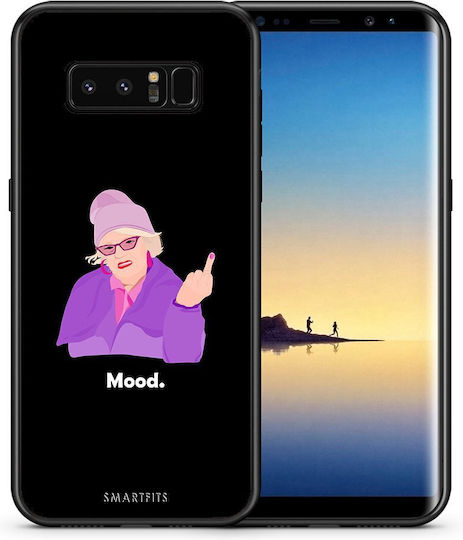 Smartfits Grandma Mood Black Back Cover Μαύρο (Galaxy Note 8)