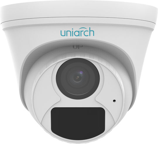 Uniarch IPC-T124-APF28K IP Cameră de Supraveghere Full HD+ 4MP Rezistentă la apă cu Comunicare Bidirecțională și Lentilă 2.8mm