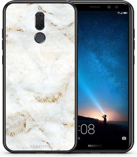 Smartfits White Gold Marble Back Cover Λευκό (Huawei Mate 10 Lite)