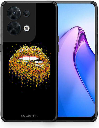 Smartfits Valentine Golden Back Cover Gold (Oppo Reno8) 8428775735635_46697366356307