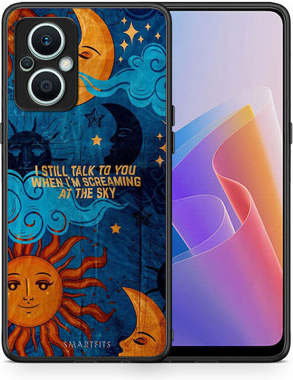 Smartfits Screaming Sky Back Cover Γαλάζιο (Oppo Reno7 Lite)