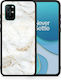 Smartfits White Gold Marble Back Cover Alb (OnePlus 8T)
