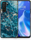 Smartfits Marble Blue Back Cover Blue (Huawei P40 Lite 5G) 8428737659219_46697036939603
