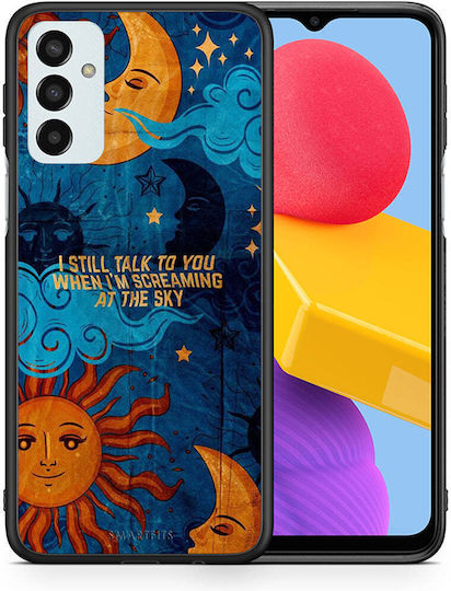 Smartfits Screaming Sky Задна корица Светлосин (Galaxy M13)