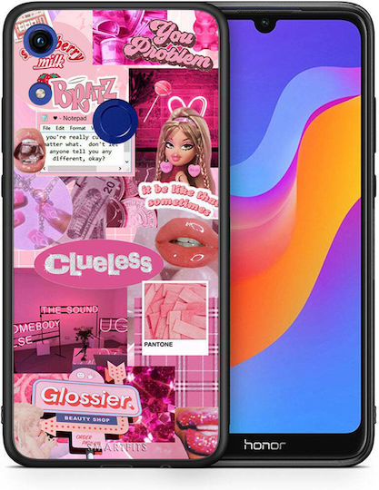 Smartfits Pink Love Back Cover Ροζ (Honor 8A)
