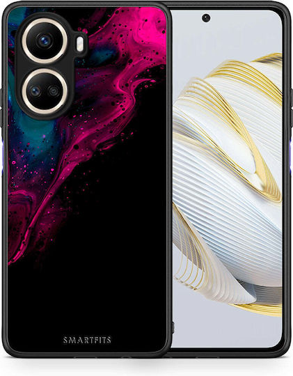 Smartfits Watercolor Pink Black Back Cover Ροζ (Huawei Nova 10)