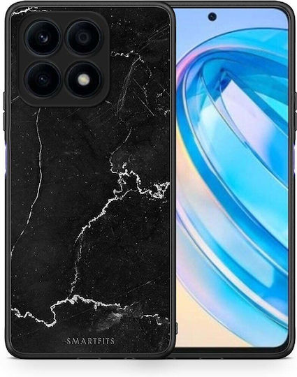 Smartfits Marble Black Задна корица Черен (Honor X8a)
