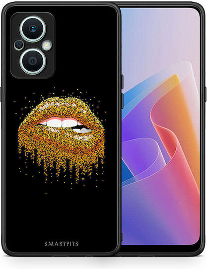 Smartfits Valentine Golden Back Cover Χρυσό (Oppo Reno7 Lite)
