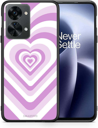 Smartfits Lilac Hearts Back Cover Λιλά (OnePlus Nord 2T)