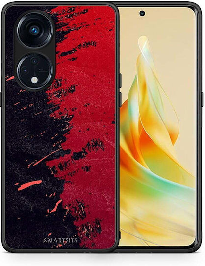 Smartfits Red Paint Back Cover Κόκκινο (Oppo Reno8T 5G, A1 Pro)