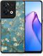 Smartfits White Blossoms Back Cover Λευκό (Oppo Reno8)