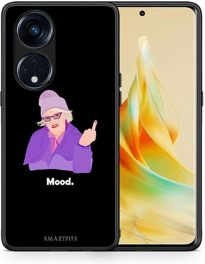 Smartfits Grandma Mood Black Задна корица Черен (Oppo Reno8T 5G, A1 Pro) 9461277000019_49379842752851