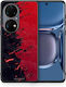 Smartfits Red Paint Back Cover Roșu (Huawei P50)