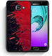Smartfits Red Paint Back Cover Roșu (Galaxy A5 2017)