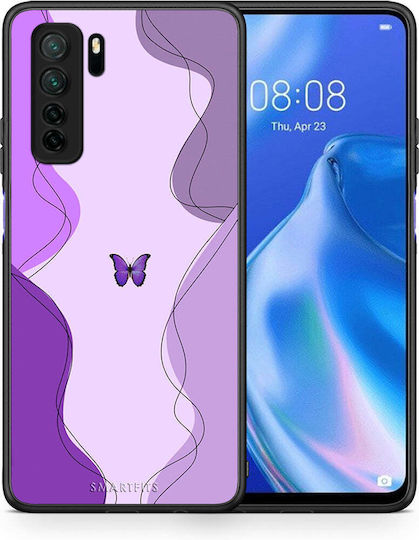 Smartfits Purple Mariposa Задна корица Лилав (Huawei P40 Lite 5G) 8428722946387_46696814248275