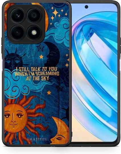 Smartfits Screaming Sky Back Cover Light Blue (Honor X8a)