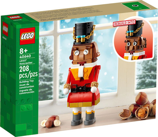 LEGO Seasonal Nutcracker - Karyothrastis - Christmas for 8+ Years 208 Pieces