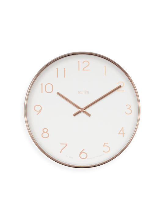 Wall Clock Copper Ø25cm