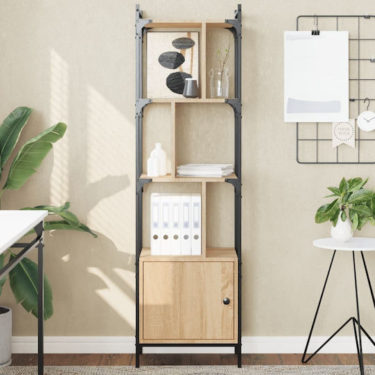 vidaXL Bibliothek Beige 44.5x30x154.5cm