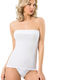 Women's Strapless Cotton T-Shirt White