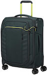 Samsonite Respark Spinner Cabin Travel Suitcase Urban Green with 4 Wheels