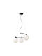 Redo Group Pendant Light Three-Light for Socket E14, E.14 Black