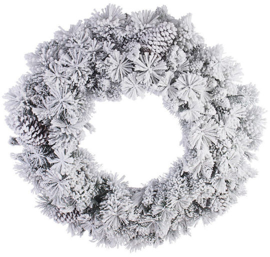Bizzotto Weihnachtsdekoration Kunststoff Kranz mit Durchmesser 80cm.