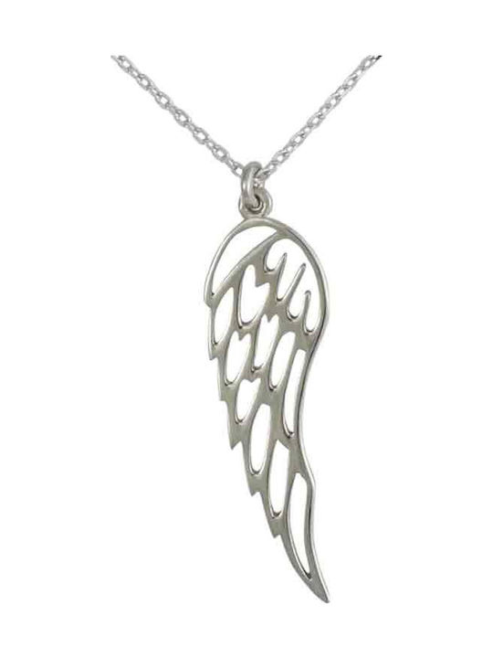 SilverBrand.gr Charm Engelsflügel aus Silber