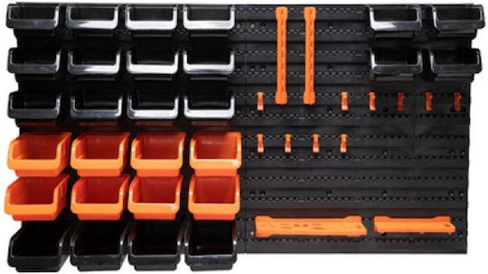 Black & Decker Plastic Tool Bin Organiser W98xD23xH43cm