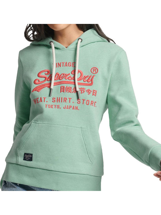 D1 Ovin Women's Sweatshirt Hooded Green