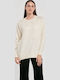 Women's Long Sleeve Sweater Beige