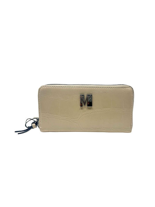 Modissimo Groß Frauen Brieftasche Klassiker Beige