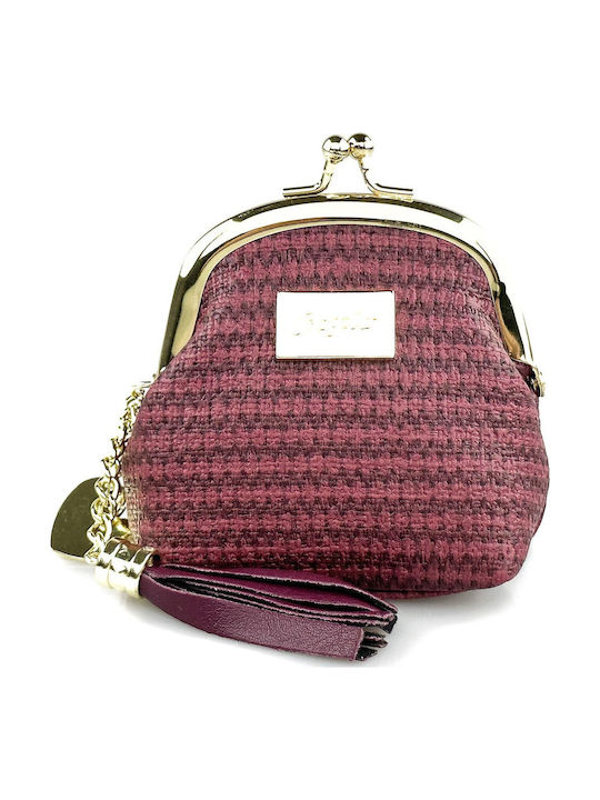 Fragola Pc08-1 Small Women's Wallet Coins Bordo...
