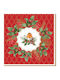 Marva Christmas Napkins L33xW33cm 1pcs