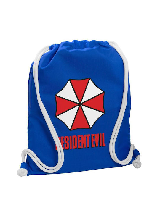 Koupakoupa Resident Evil Τσάντα Πλάτης Γυμναστηρίου Μπλε