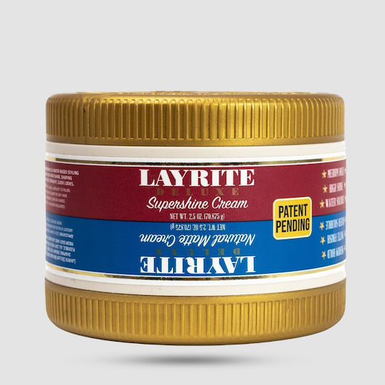Layrite Κρέμα Μαλλιών Natural Matte για Διαμόρφωση 70.9gr