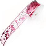 Christmas Ribbon Pink 280x4cm 1pc