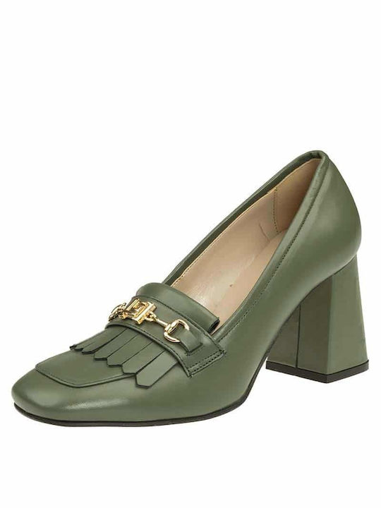 Guy Laroche Green Heels