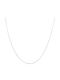 Mv Preziosa Weißgoldene Kette Nacken 14K Länge 40cm