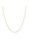 Mv Preziosa Goldene Kette Nacken 14K Länge 50cm