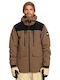 Quiksilver Fairbanks Men's Ski & Snowboard Jacket Brown EQYTJ03433-CPV0