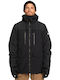 Quiksilver Fairbanks EQYTJ03433-KVJ0 Ανδρικό Μπουφάν για Σκι & Snowboard Μαύρο