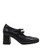 Leather Black Leather Heels Diana