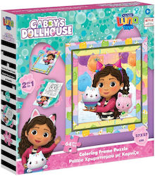 Детски Пъзел Gabbys Dollhouse за 4++ Години 64бр Luna