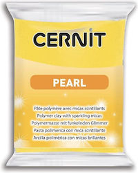 Cernit Pearl Clay Yellowς 56gr