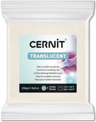 Cernit Translucent Clay Whiteς 250gr