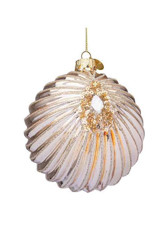 Bizzotto Christmas Ball Ornament Gold 4pcs