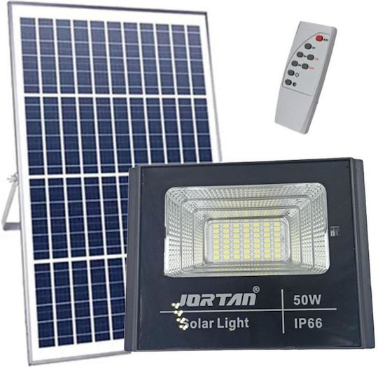 Solar LED Floodlight 50W with Remote Control