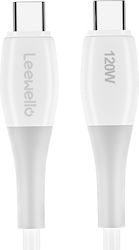 Leewello USB 2.0 USB-C male - USB-C 120W 1m (783175) Leewello USB 2.0 USB-C male - USB-C 120W 1m (783175)